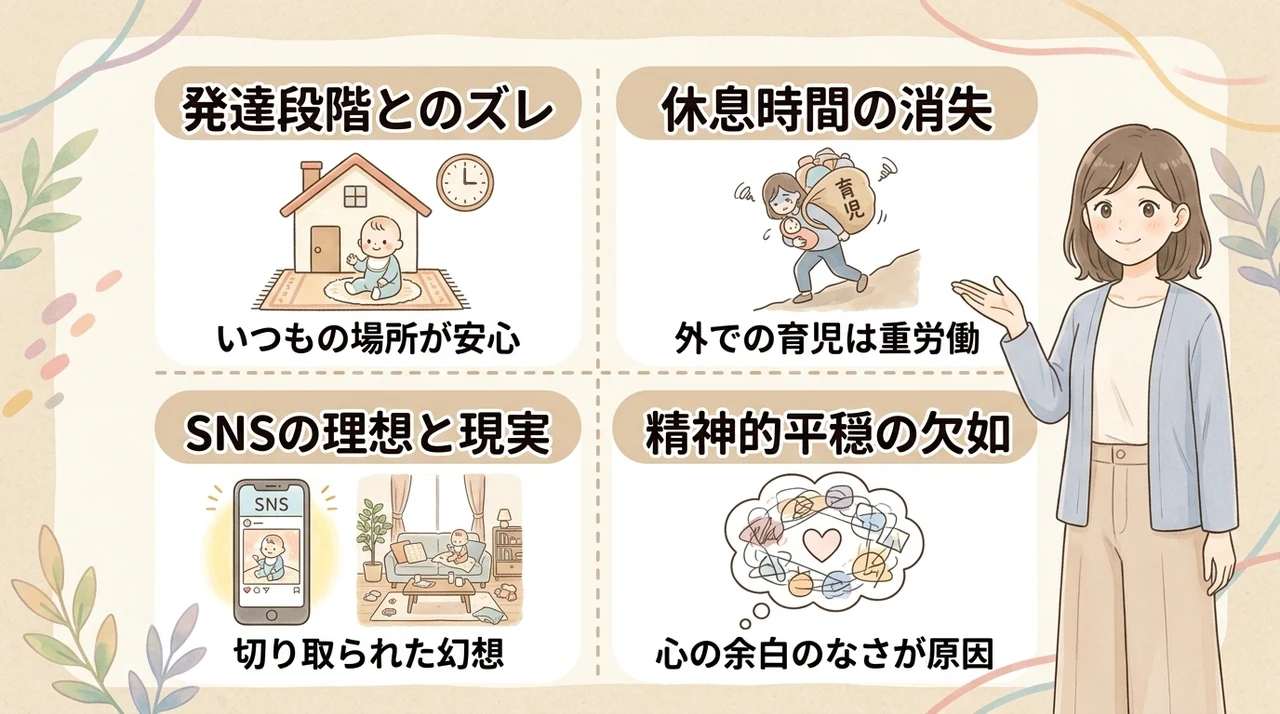 なぜ子連れ旅行は疲れるだけに感じるのか徹底解説