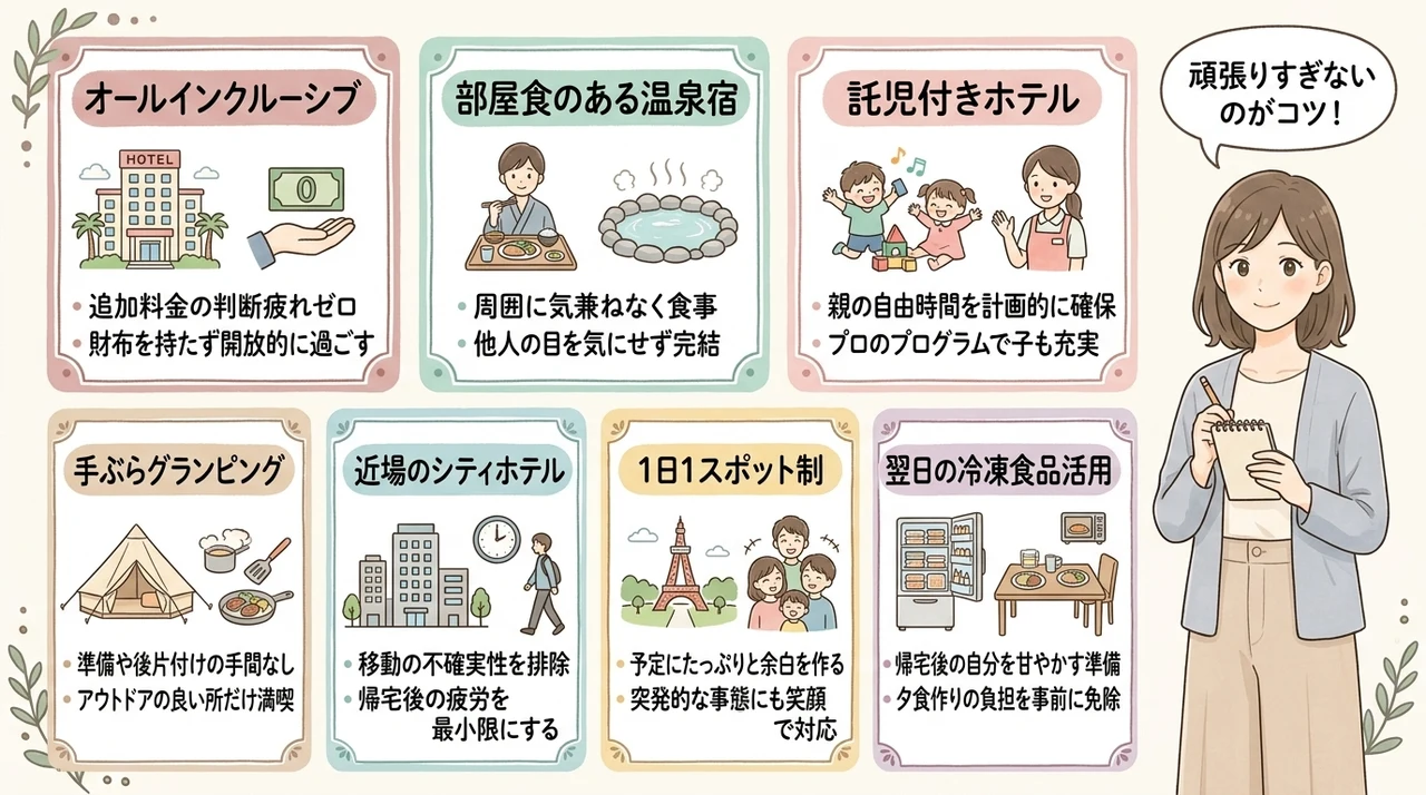 家族旅行を楽にする宿選びとしんどさを消す7つの工夫