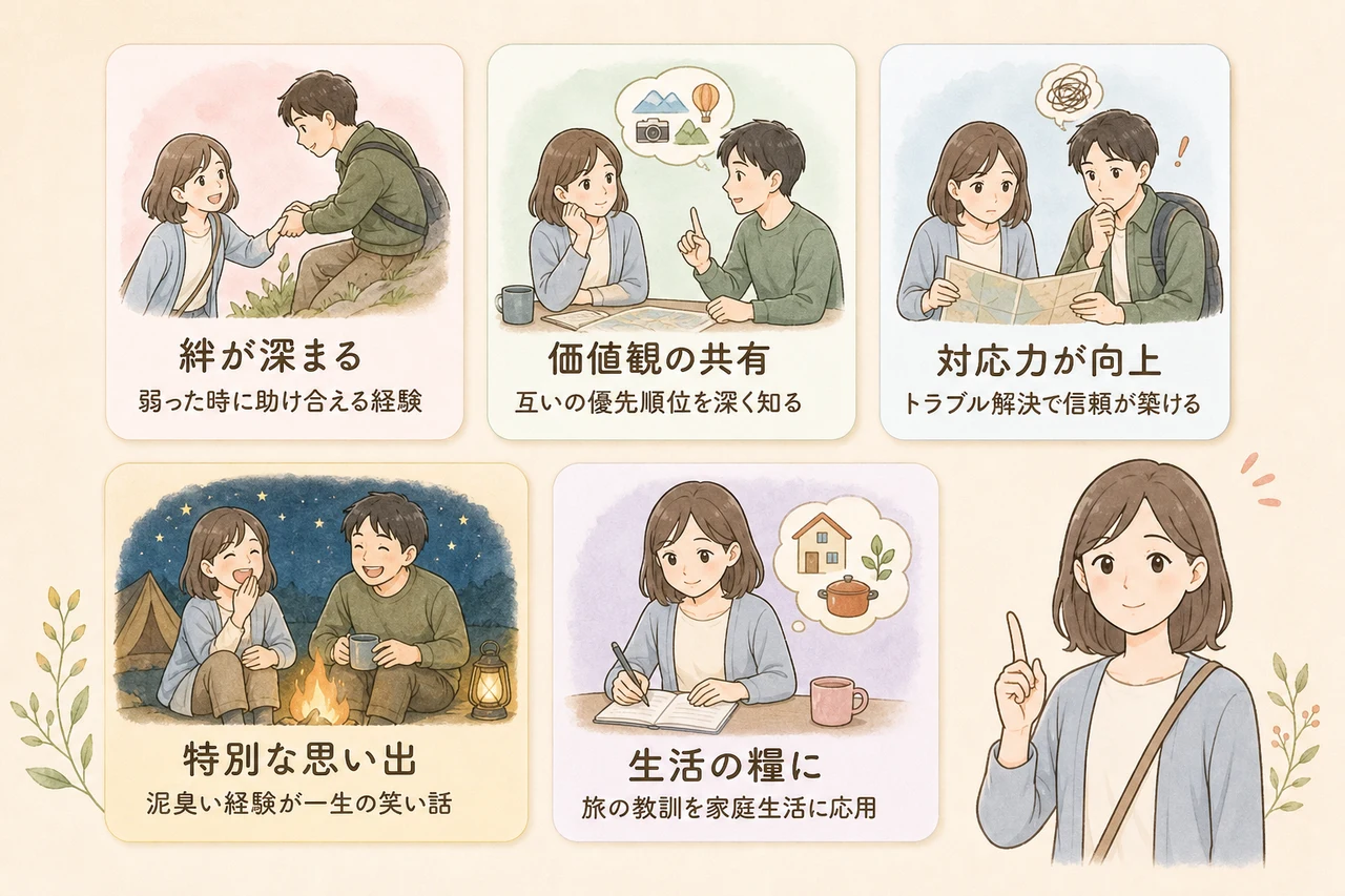 新婚旅行のしんどさを二人で乗り越えるメリット