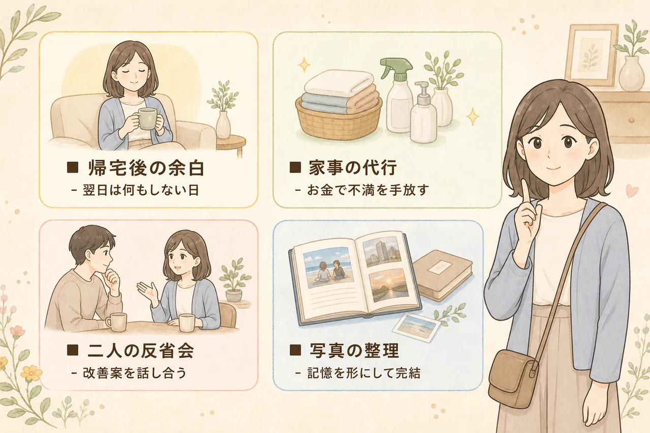 帰国後に絶望しないための新婚旅行のリカバリー術